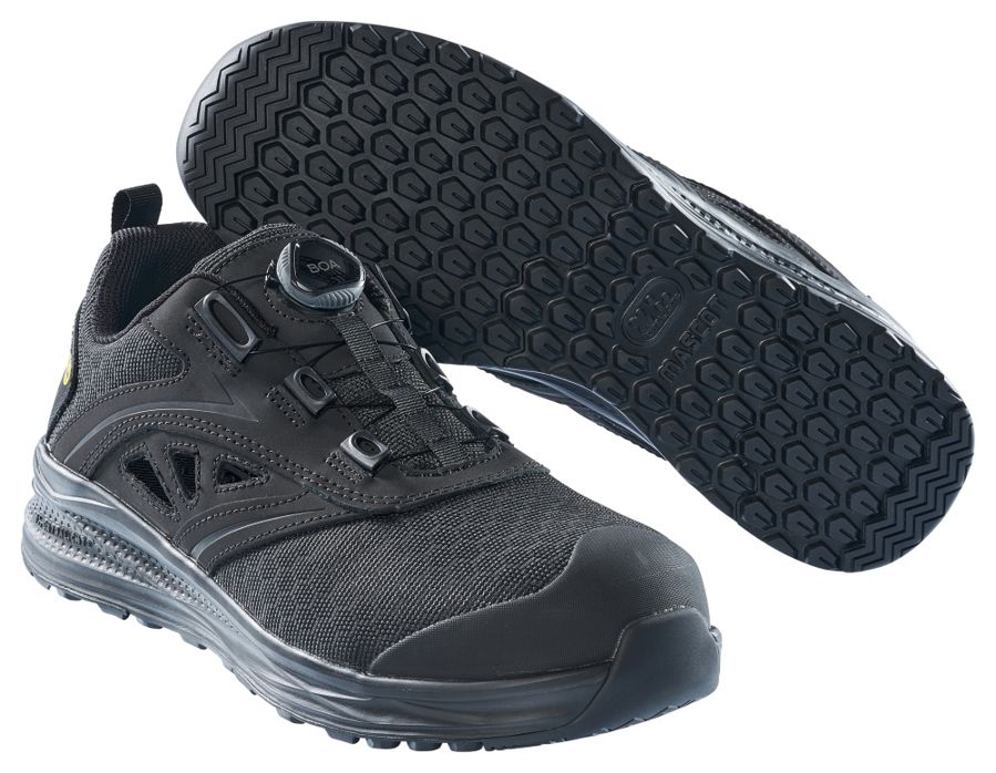 Sicherheitssandale FOOTWEAR CARBON schwarz/schwarz