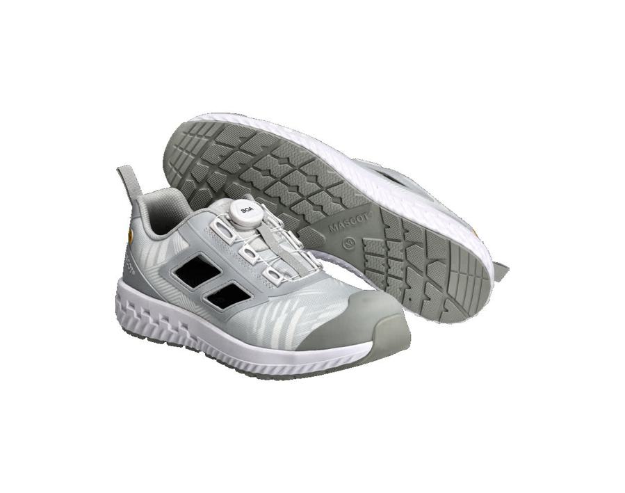 Sicherheitssandale FOOTWEAR CUSTOMIZED weiss/hellgrau-meliert