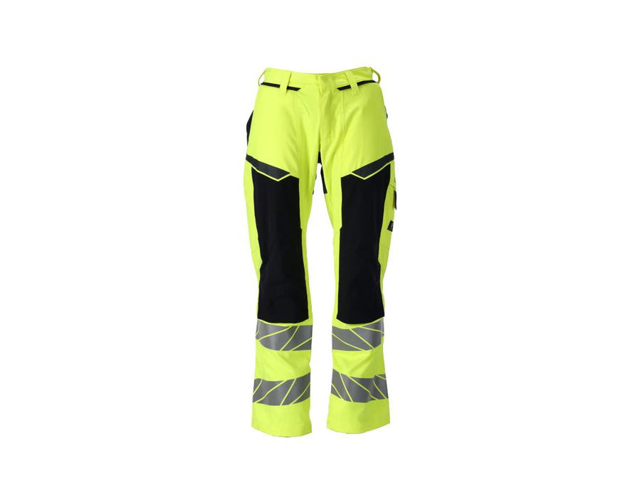 Hose mit Knietaschen ACCELERATE MULTISAFE hi-vis gelb/schwarzblau