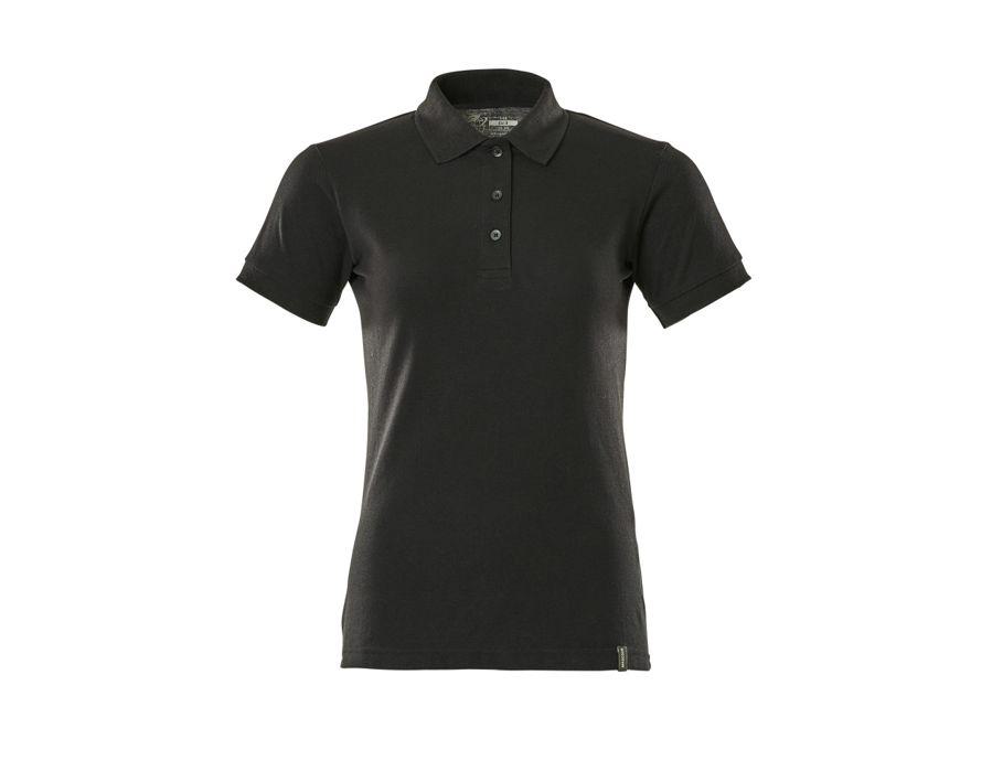 Polo-Shirt CROSSOVER vollschwarz