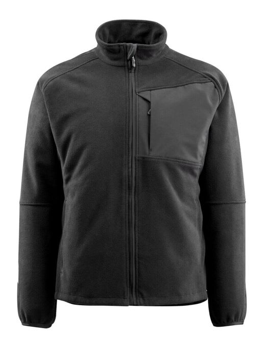 Fleecejacke UNIQUE schwarz