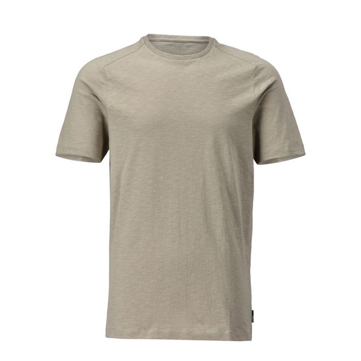T-Shirt, Kurzarm CUSTOMIZED Hell Sandbeige
