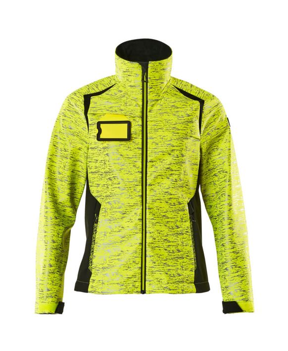 Soft Shell Jacke ACCELERATE SAFE hi-vis gelb/schwarz