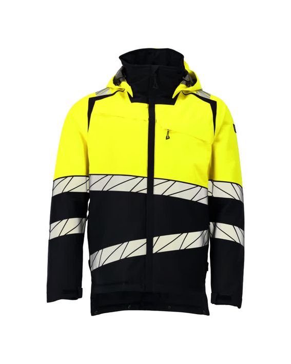 Winterjacke ACCELERATE SAFE schwarz/hi-vis gelb