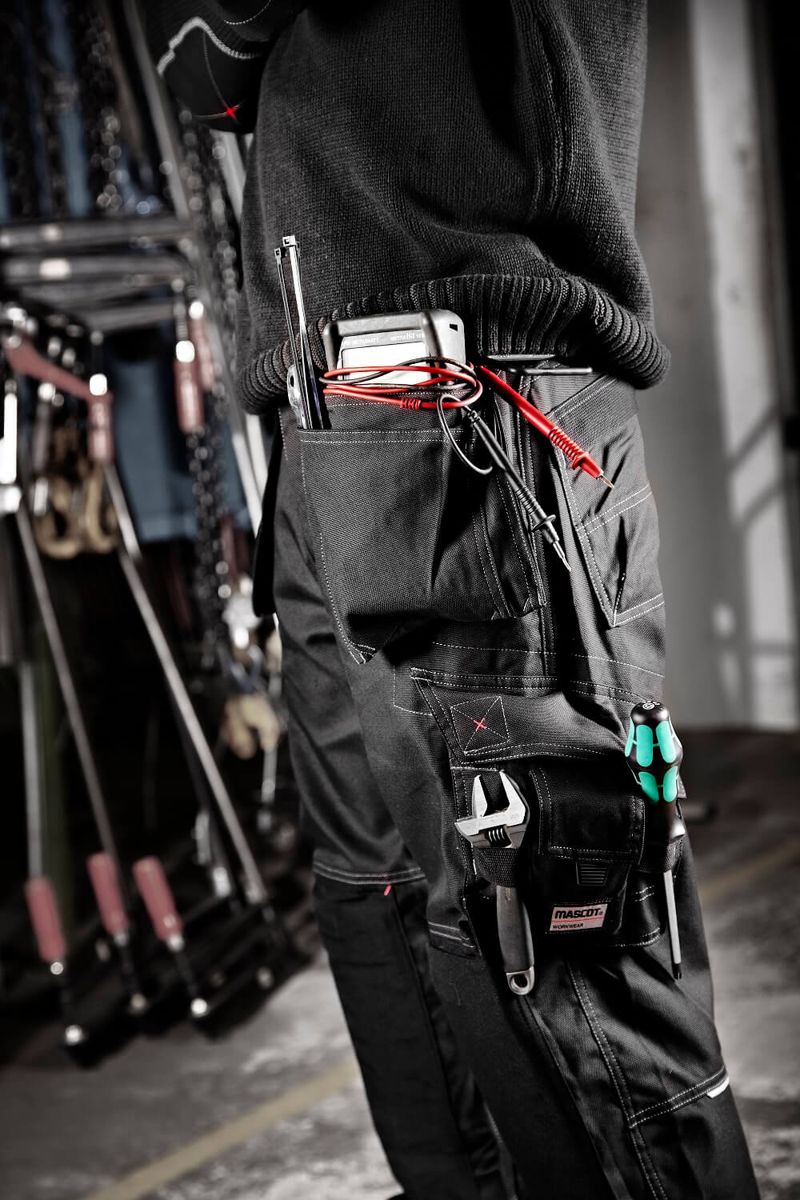Hose mit Hängetaschen FRONTLINE dunkelanthrazit
