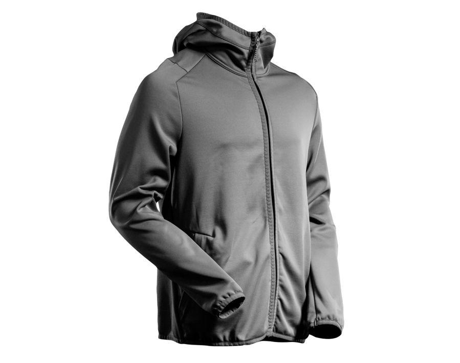 Fleecepullover mit Kapuze CUSTOMIZED Anthrazitgrau