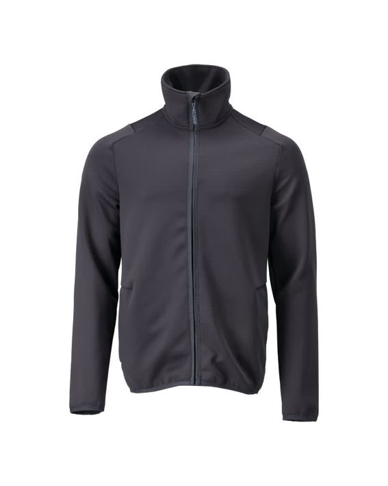 Fleecepullover mit Reißverschluss CUSTOMIZED schwarzblau
