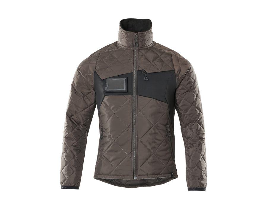 Thermojacke ACCELERATE dunkelanthrazit/schwarz