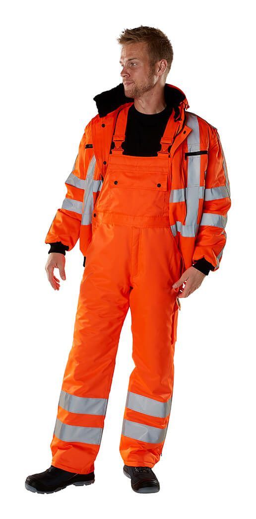 Winterlatzhose SAFE ARCTIC hi-vis orange