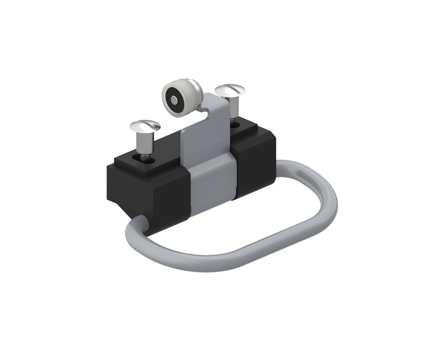 Fußpedal mechanisch Chrom Optik matt