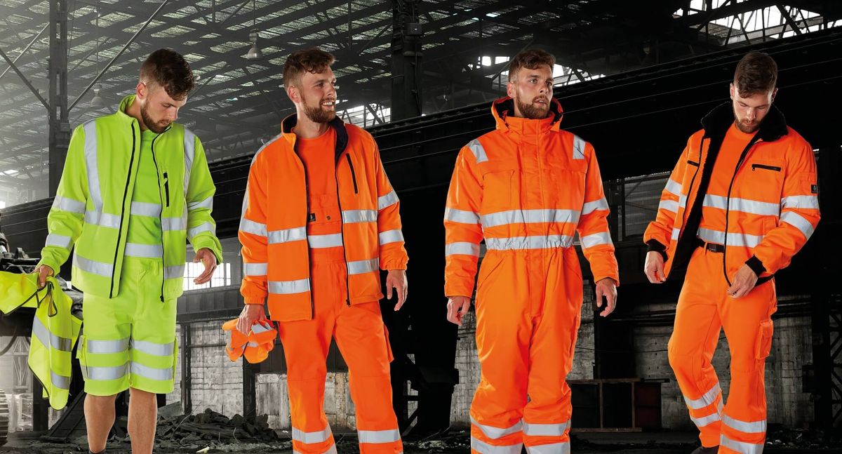 T-Shirt CROSSOVER hi-vis orange