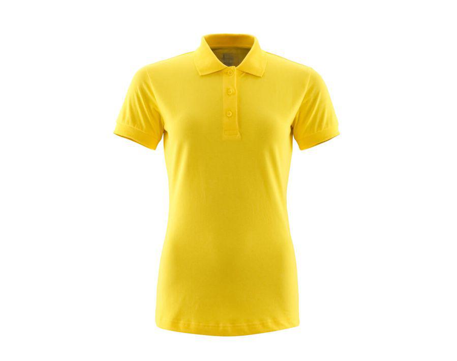 Polo-Shirt CROSSOVER sonnengelb