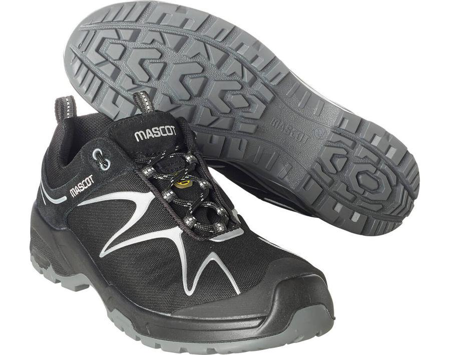 Sicherheitshalbschuh FOOTWEAR FLEX schwarz/silber