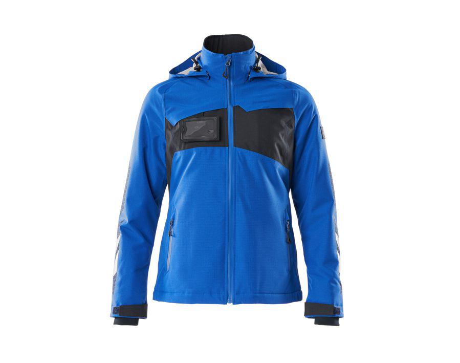 Winterjacke ACCELERATE azurblau/schwarzblau