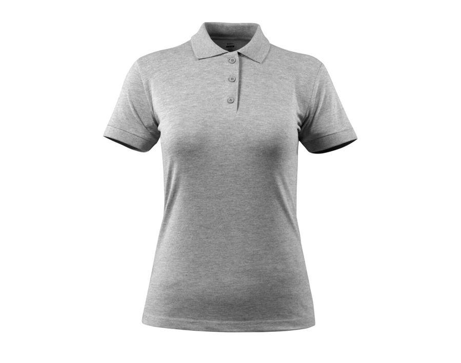 Polo-Shirt CROSSOVER grau-meliert