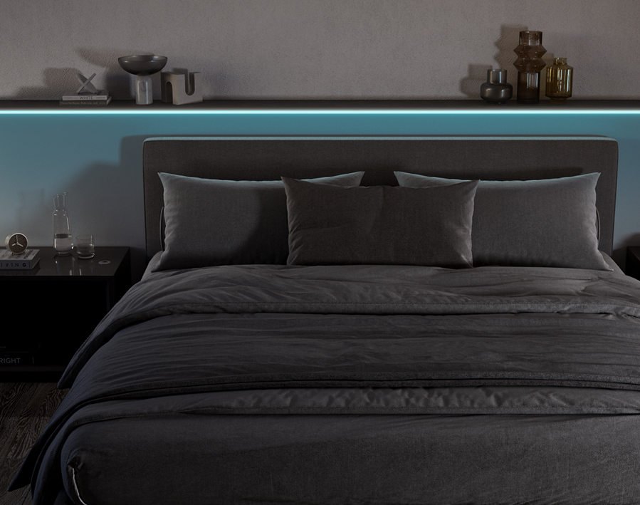 LED-Anbauleuchte Versa Linear MaxiColor