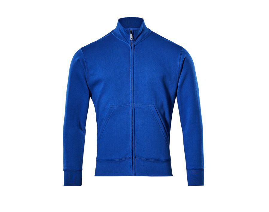 Sweatshirt mit Reißverschluss CROSSOVER kornblau