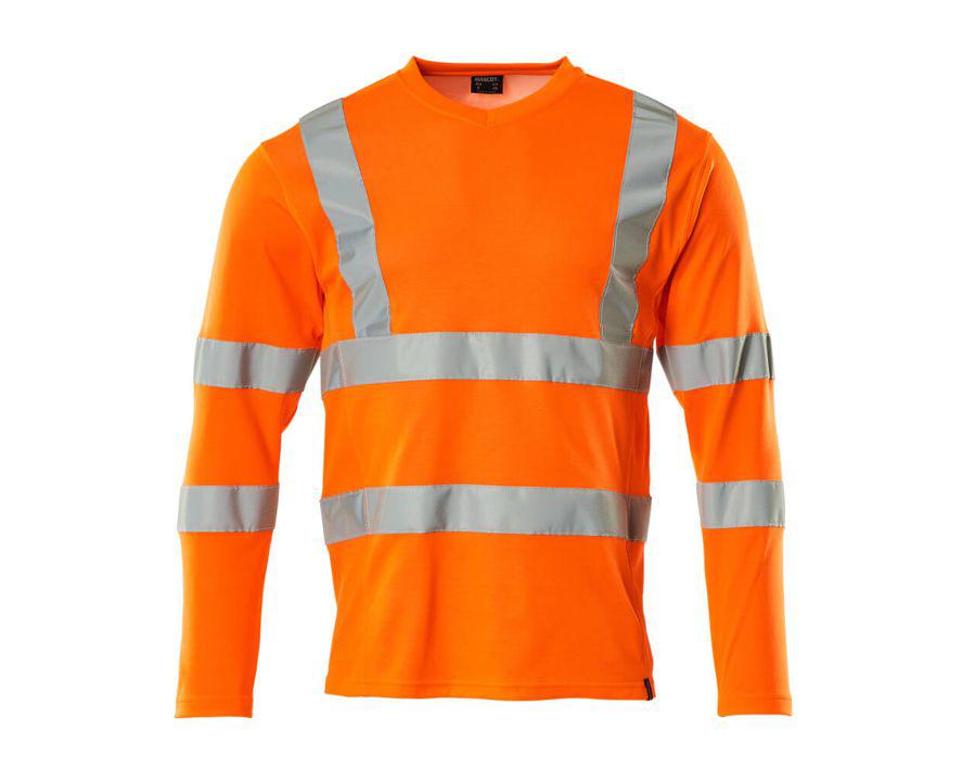 T-Shirt, Langarm SAFE CLASSIC hi-vis orange
