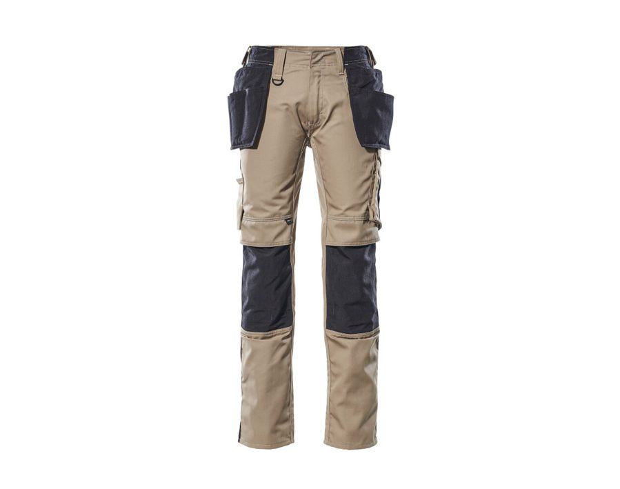 Hose mit Hängetaschen UNIQUE hellkhaki/schwarz