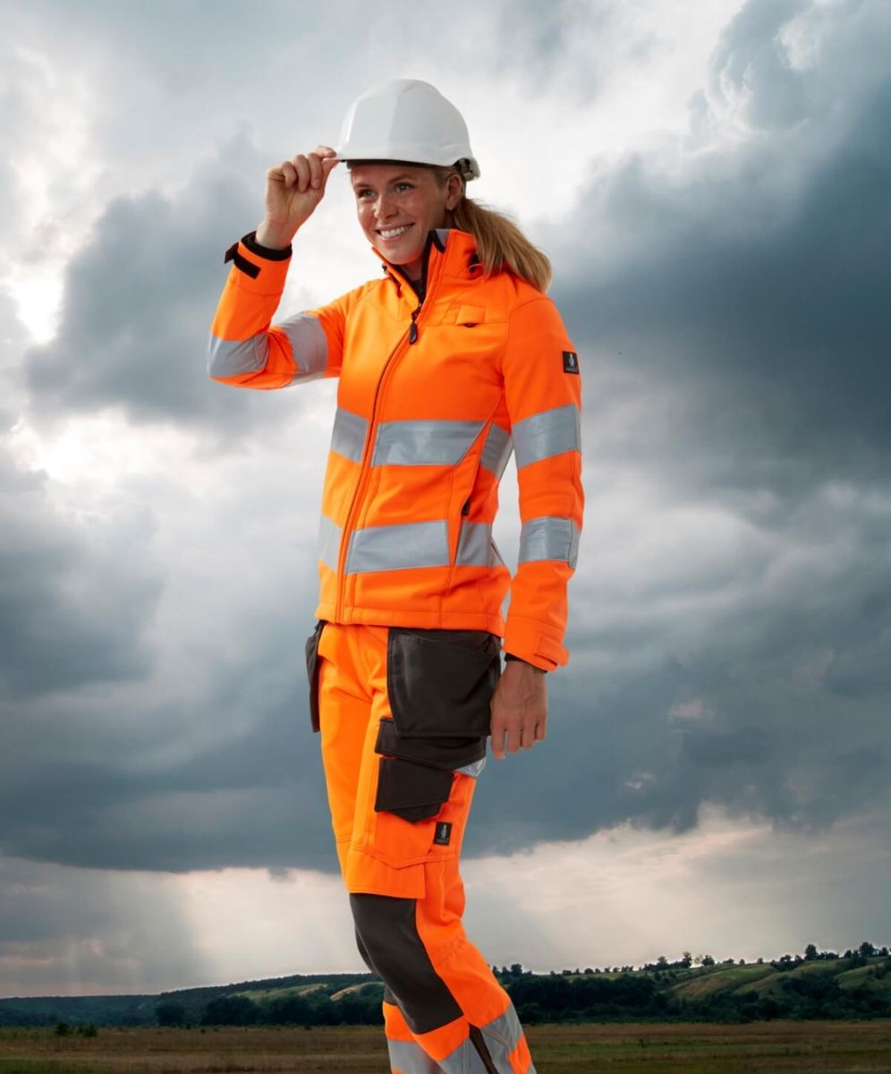 Hose mit Hängetaschen SAFE SUPREME hi-vis gelb/schwarzblau