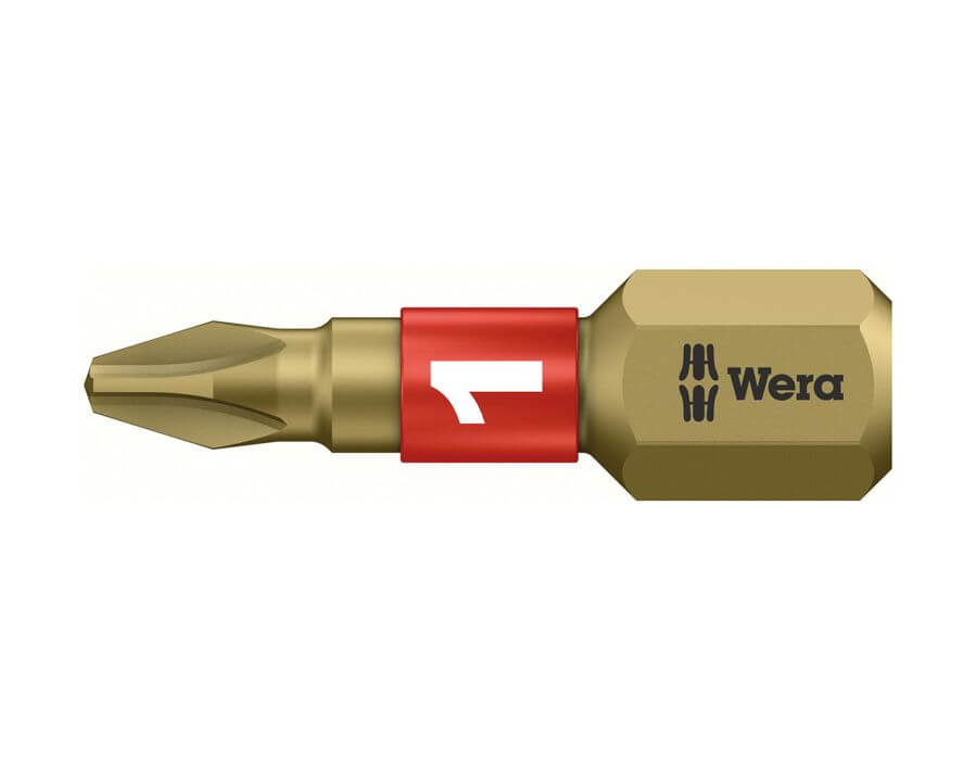 Bit für Kreuzschlitzschrauben PH 1/4", ähnlich DIN 3126 C 6,3, zähhart, mit BiTorsionsbereich