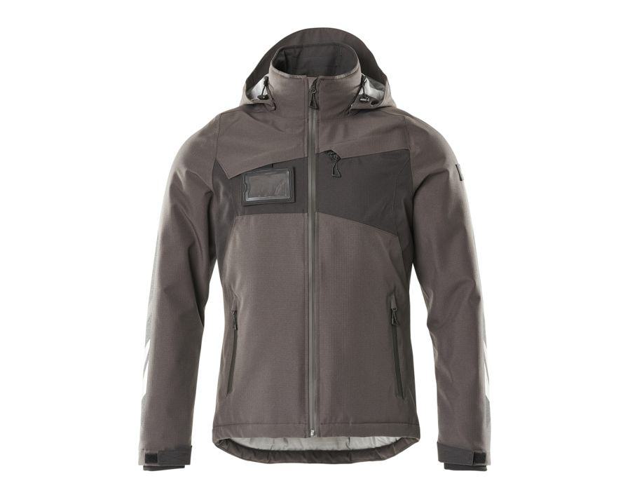 Winterjacke ACCELERATE dunkelanthrazit/schwarz