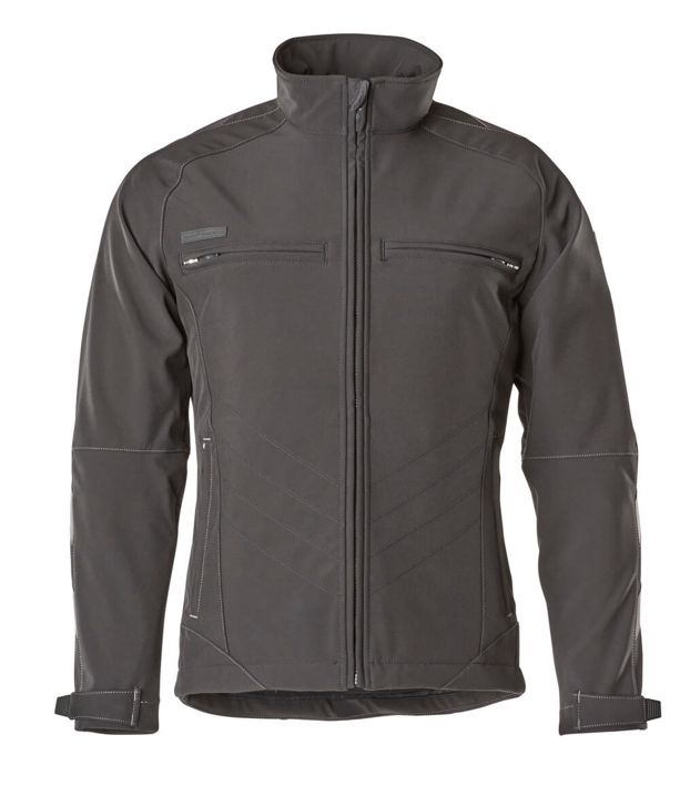 Soft Shell Jacke UNIQUE schwarz