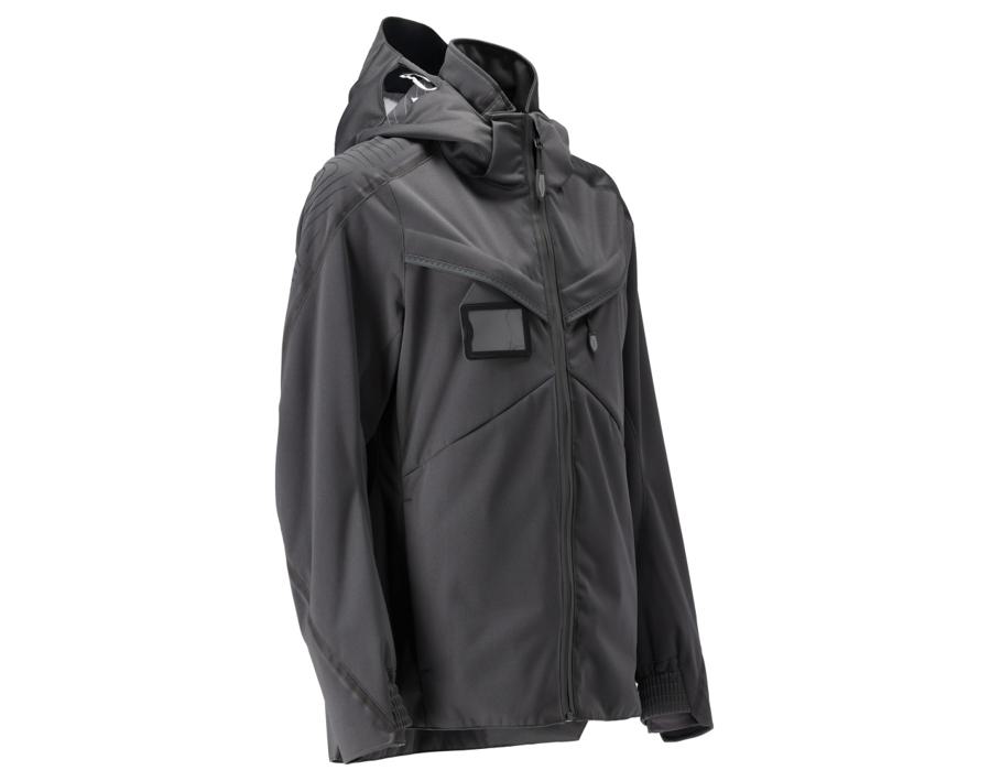 Hard Shell Jacke CUSTOMIZED schwarz