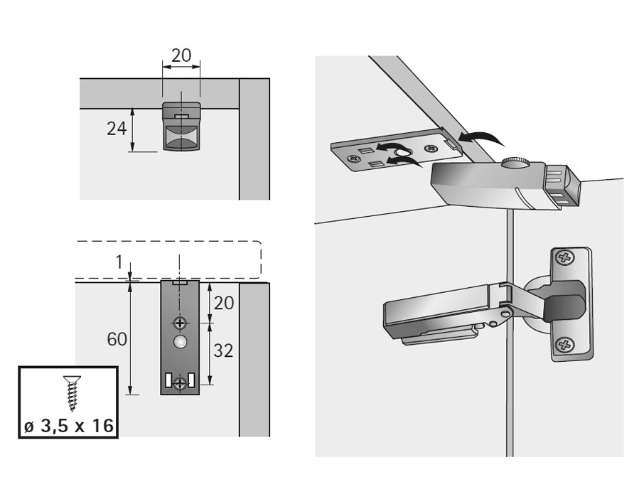 Anschraubdämpfer Silent System