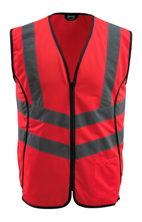 Warnweste SAFE SUPREME hi-vis rot