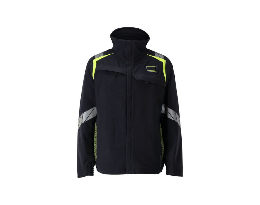 Jacke ACCELERATE MULTISAFE schwarzblau/hi-vis gelb