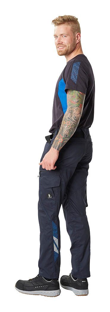 Hose mit Schenkeltaschen ACCELERATE schwarzblau