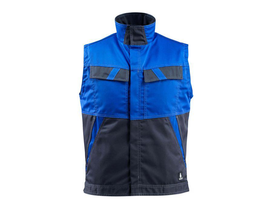 Weste LIGHT kornblau/schwarzblau