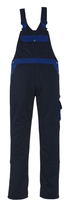 Latzhose mit Knietaschen IMAGE marine/kornblau