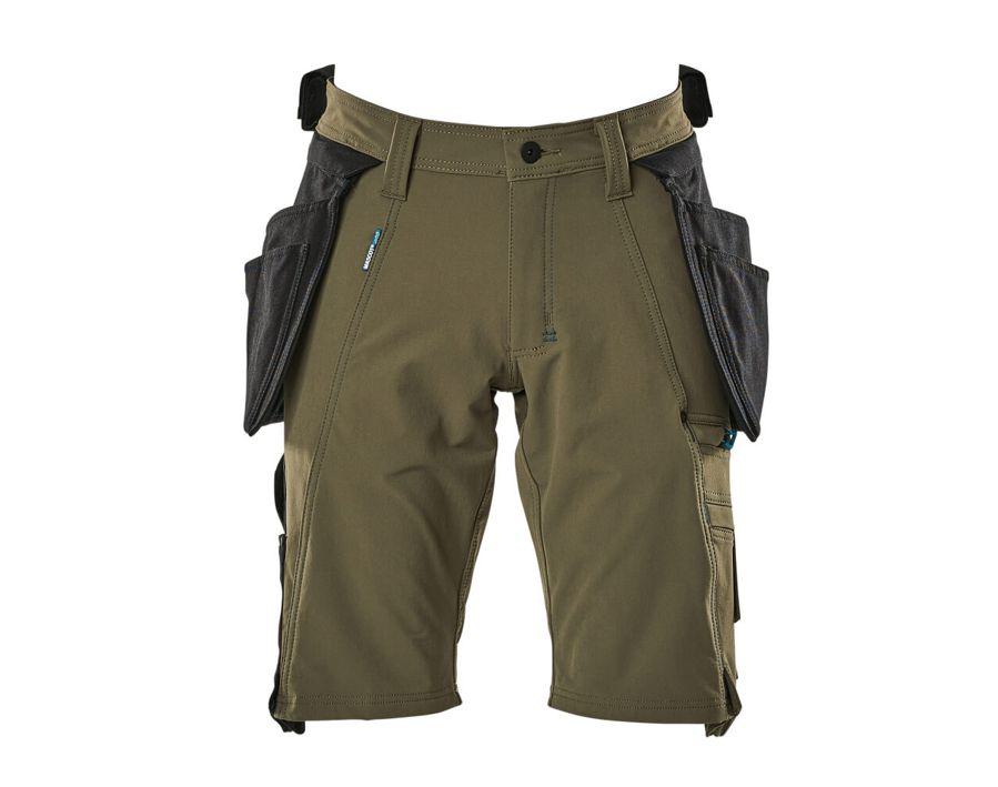 Shorts mit Hängetaschen ADVANCED moosgrün