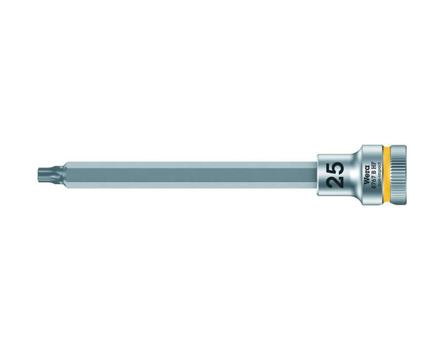 Schraubendreher-Einsatz 3/8" Zyklop für Innen-TORX®-Schrauben mit Haltefunktion, lang