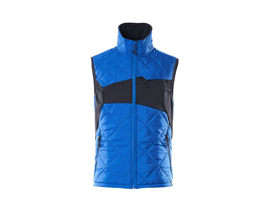 Thermoweste ACCELERATE azurblau/schwarzblau