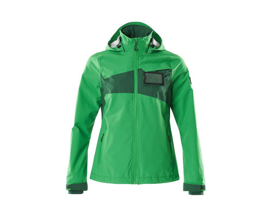 Hard Shell Jacke ACCELERATE grasgrün/grün