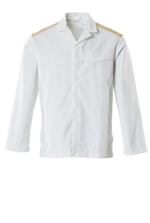 Jacke FOOD & CARE weiss/currygelb