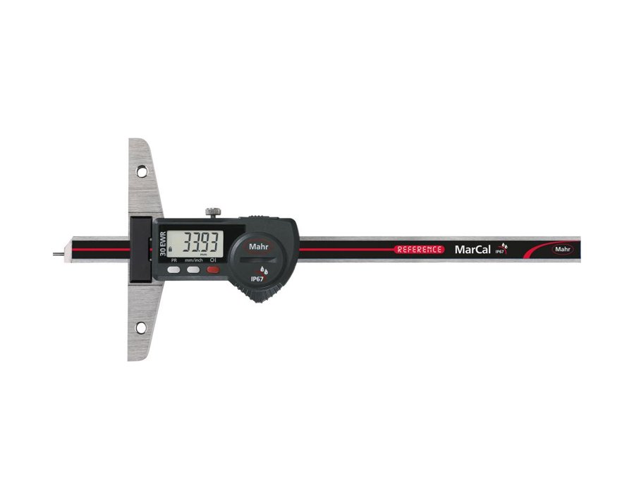 Digital-Tiefenmessschieber mit Messstift