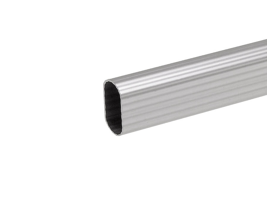 Schrankrohr oval 30 x 15 mm