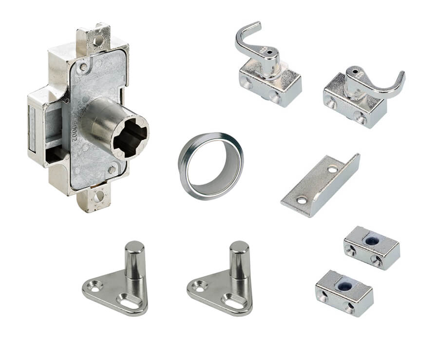 Zylinder-Drehstangenschloss-Set Prestige 2000